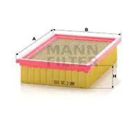 C26100 Air Filter Insert 57mm Height 180mm Width 255mm Length Service By Mann