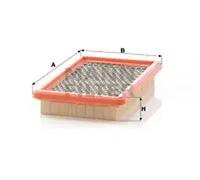 Air filter Filter Insert C 2666 MANN-FILTER for MAZDA FORD USA