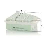 Air filter Filter Insert C 27 013 MANN-FILTER for TOYOTA AVENSIS Saloon AURIS