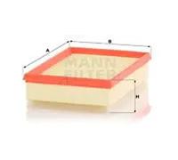 Air filter Filter Insert C 27 059 MANN-FILTER for VOLVO XC40