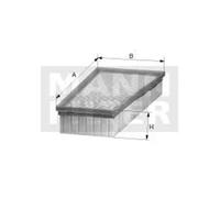 Air filter Filter Insert C 27 114 MANN-FILTER for BMW 3 Touring 3 1 3 Coupe