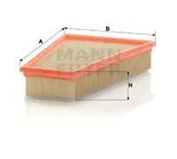 Air filter Filter Insert C 27 124/1 MANN-FILTER for PEUGEOT CITROËN