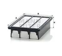 MANN-FILTER C 2735 Air filter