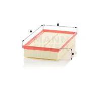 Air filter Filter Insert C 28 043 MANN-FILTER for VW AUDI SEAT SKODA CUPRA FORD