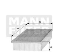 Mann Filter Air Filter C 28 200 - Fits Suzuki SX4 / S-Cross / Vitara - 28x282x169mm