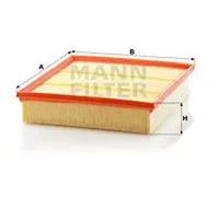 MANN Filter C28214/1 Air Filter 58mm Height 287mm Length Fits Audi A6 A8