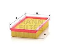 Air filter Filter Insert C 2892 MANN-FILTER for FIAT STILO STILO Multi Wagon