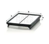 Air filter Filter Insert C 29 019 MANN-FILTER for KIA HYUNDAI