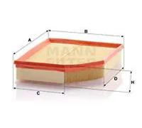 Air filter Filter Insert C 29 021 MANN-FILTER for VOLVO XC90 II V90 II Estate