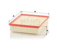 Air filter Filter Insert C 29 036 MANN-FILTER for VW MAN