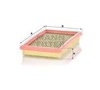 MANN-FILTER C 2966 Air Filter - for Cars + Transporters