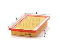 Air filter Filter Insert C 3073 MANN-FILTER for FIAT PUNTO UNO PUNTO Van