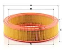 Air filter Filter Insert C 3078 MANN-FILTER for FIAT ZASTAVA