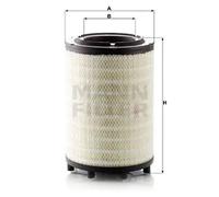 Mann Filter Air Filter C31014 – 304mm outer diameter, 456mm height – Fits SCANIA (1869993/1870002)