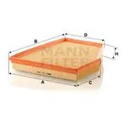 Air filter Filter Insert C 31 143 MANN-FILTER for ALPINA BMW