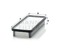Air filter Filter Insert C 3126 MANN-FILTER for TOYOTA STARLET