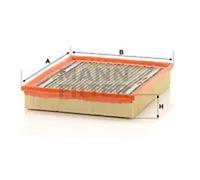 Air filter Filter Insert C 33 189/1 MANN-FILTER for FIAT OPEL