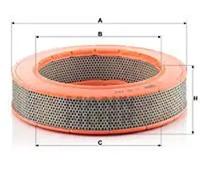 Air filter Filter Insert C 36 157 MANN-FILTER for MERCEDES-BENZ S-CLASS Saloon