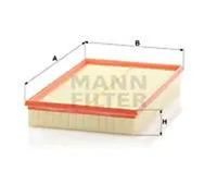 Air filter Filter Insert C 36 188 MANN-FILTER for VW AUDI SKODA