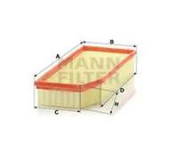 Air filter Filter Insert C 38 145 MANN-FILTER for MERCEDES-BENZ E-CLASS T-Model