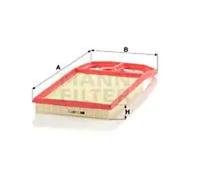 Air filter Filter Insert C 4287/2 MANN-FILTER for VW SEAT SKODA