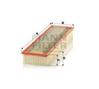 MANN Filter C60345 Air Filter 70mm Height Fits Mercedes-Benz T2/LN1 Vario