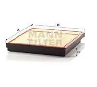 Air filter Filter Insert C 64 1500/1 MANN-FILTER for MERCEDES-BENZ ACTROS ATEGO