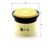 Air filter Filter Insert CP 1130 MANN-FILTER