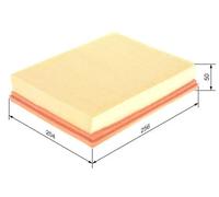 Bosch Air Filter F 026 400 426 - Moisture-resistant High Tensile - Nissan, Mercedes-Benz, Renault