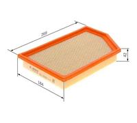 Bosch S0586 - Air Filter Car