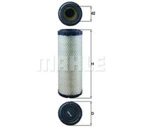 Mahle Air Filter LX1240 fits Atlas Case Perkins - OE Matching Fit & Quality