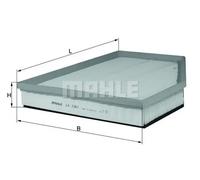 Mahle Air Filter LX1261 13717793647 7793647 76817373 79911725 Quality OE Quality