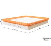 MAHLE ORIGINAL LX 1264/S Air filter