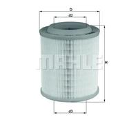 Air Filter fits AUDI A8 D3 4.2 02 to 10 Mahle 04E0129620 077133837AL 4E0129620
