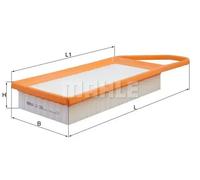 Air Filter LX1282 Mahle 1420K4 1420K5 1444VZ 1444X3 1444W9 76625206 Quality New