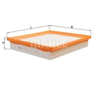 Air filter Filter Insert LX 1288 KNECHT for DODGE CHRYSLER LANCIA VW