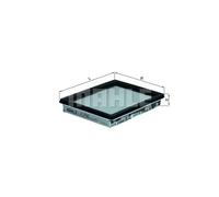 Air filter Filter Insert LX 1298 MAHLE for NISSAN SUBARU RENAULT