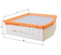 Air filter Filter Insert LX 1479/2 MAHLE for VW PHAETON