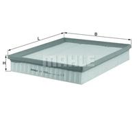 Air filter Filter Insert LX 1586 KNECHT for FORD TRANSIT TOURNEO Bus TRANSIT Van