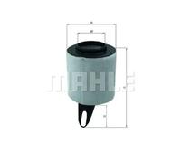 Mahle ENGINE Air Filter FOR BMW 1 3 SERIES 13717524412 1438687 7524412 7543161