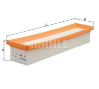 Air Filter fits RENAULT LOGAN Mk2 1.2 2013 on D4F732 Mahle 165461599R 7701059409