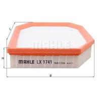 Air filter Filter Insert LX 1741 KNECHT for BMW 7 5 5 Touring