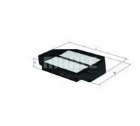 MAHLE Air Filter - LX1742