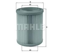 Air filter Filter Insert LX 1768 MAHLE for HONDA STREAM CIVIC VII Hatchback FR-V