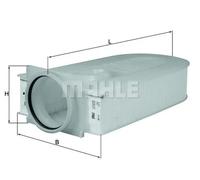 MAHLE LX 1833 - Air Filter Car - Engine
