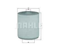MAHLE LX2049/4 Air Filter Insert 162mm Outer Diameter Fits Audi A6 A6 Allroad A7