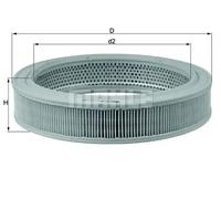 Air filter Filter Insert LX 208 MAHLE for AUDI VW CITROËN SEAT SKODA SAAB