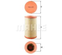 NEW AIR FILTER FOR ALFA ROMEO LANCIA FIAT CHRYSLER 4C SPIDER 961 4C 960 KNECHT