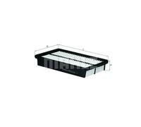 MAHLE LX2632 Air Filter Insert 310mm Length 49mm Height Fits Mazda Mazda6 CX-7