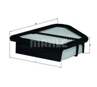 MAHLE LX 2647 - Air Filter Car - Engine
